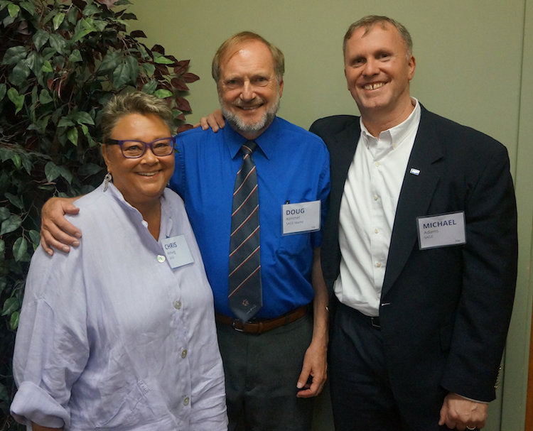 Chris Almvig, Doug Kimmel, and Michael Adams