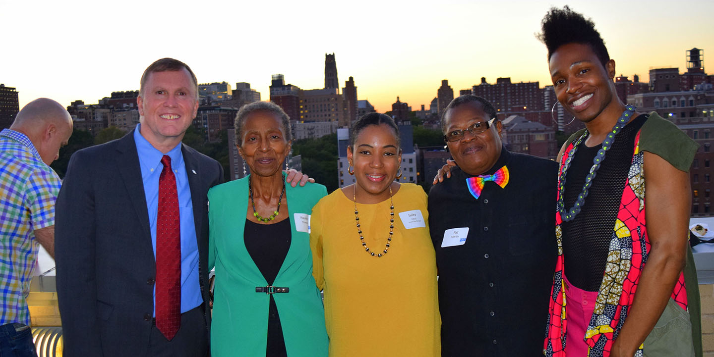 SAGE & Friends Harlem 2017 event with SAGE staff and supporters