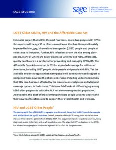 Microsoft Word – Issue Brief – HIV ACA and LGBTQ+ Older People_Fin