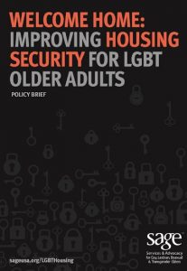 Welcome Home: Improving Housing Security for LGBTQ+ Older Adults