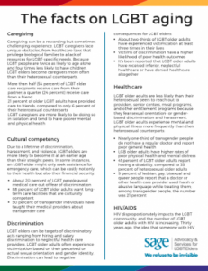 SAGE's fact sheet on LGBT aging