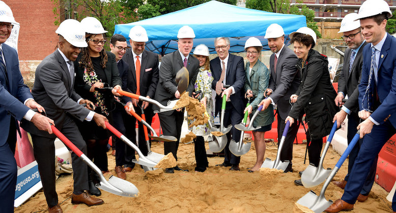 SAGE and HelpUSA break ground on LGBT senior housing in NYC