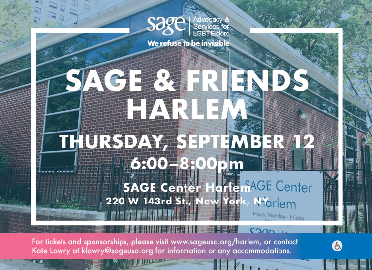 SAGE & Friends Harlem 2019