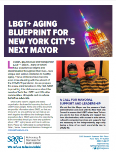 LGBTQ++ Aging Blueprint For New York City’s Next Mayor