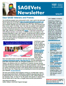 SAGEVets Newsletter Spring 2021