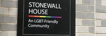 Ribbon cutting / opening ceremony for the Stonewall house