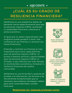 ¿Cuál es su grado de resiliencia financiera?