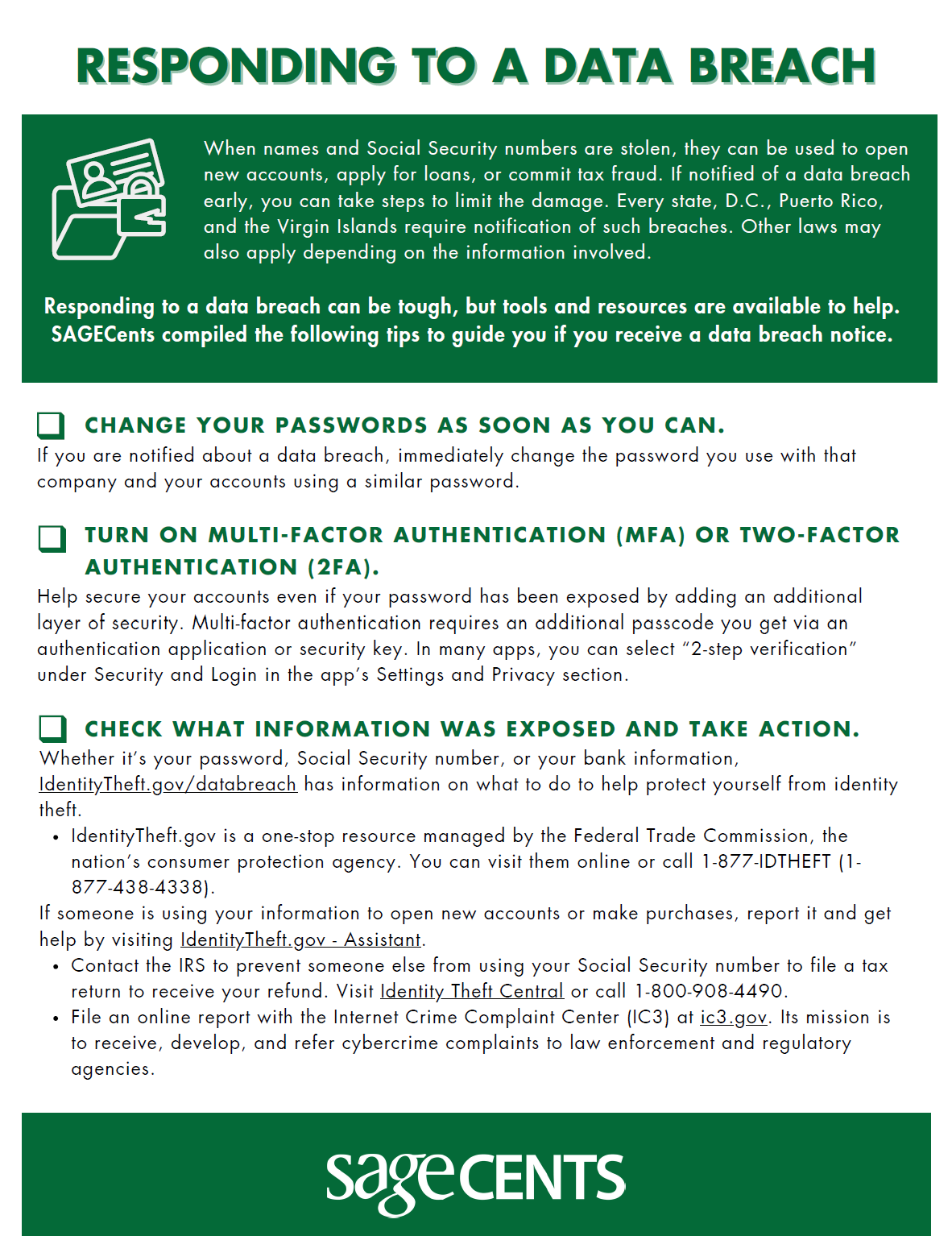 Responding to a Data Breach
